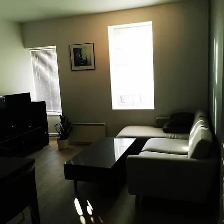 Modern Apt, Super Central Location W/parking, 1br * برغن